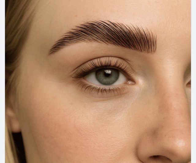 Resultado cejas de contacto